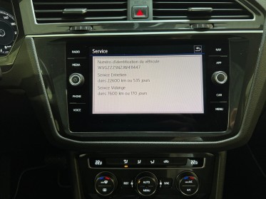 Volkswagen tiguan 2.0 tdi 150 dsg7 carat acc toit panoramique ouvrant caméra de recul garantie 12 mois occasion barberey...