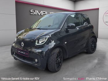 Smart fortwo coupe 82 ch electrique ba1 prime /camera de recul/full options/pack sport/ occasion paris 17ème (75)(porte...