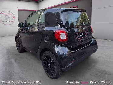 Smart fortwo coupe 82 ch electrique ba1 prime /camera de recul/full options/pack sport/ occasion paris 17ème (75)(porte...