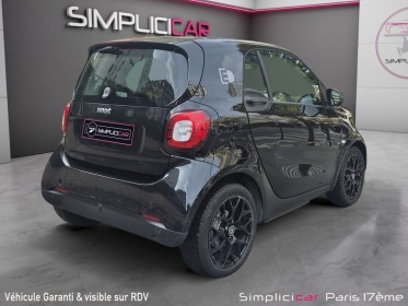 Smart fortwo coupe 82 ch electrique ba1 prime /camera de recul/full options/pack sport/ occasion paris 17ème (75)(porte...