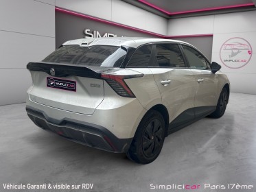 Mg mg4 ev 51kwh - 125 kw 2wd standard - garantie 12 mois - carplay - radar ar - occasion paris 17ème (75)(porte maillot)...