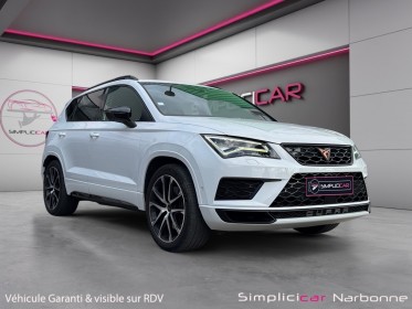 Cupra ateca 2.0 tsi 300ch dsg7 4drive garantie 12 mois toit ouvrant beats audio caméra occasion simplicicar narbonne...