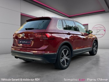 Volkswagen tiguan 1.4 tsi act 150 bmt dsg6 carat exclusive occasion paris 17ème (75)(porte maillot) simplicicar simplicibike...
