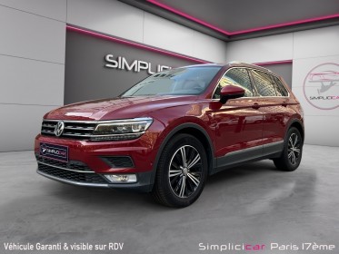 Volkswagen tiguan 1.4 tsi act 150 bmt dsg6 carat exclusive occasion paris 17ème (75)(porte maillot) simplicicar simplicibike...