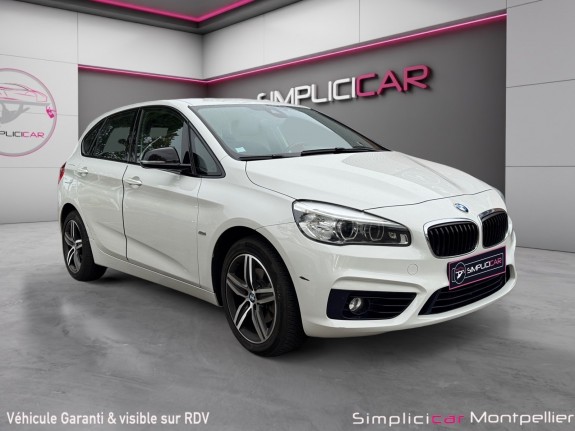 Bmw serie 2 active tourer f45 218d 150 ch sport a occasion montpellier (34) simplicicar simplicibike france