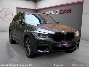 Bmw x3 g01 xdrive20d 190ch bva8 m sport occasion montreuil (porte de vincennes)(75) simplicicar simplicibike france