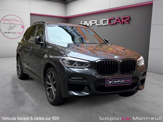 Bmw x3 g01 xdrive20d 190ch bva8 m sport occasion montreuil (porte de vincennes)(75) simplicicar simplicibike france