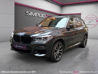 Bmw x3 g01 xdrive20d 190ch bva8 m sport occasion montreuil (porte de vincennes)(75) simplicicar simplicibike france