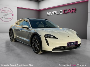 Porsche taycan 4 cross turismo - performance plus 93.4kw/h - toit pano - lift - garantie 12 mois occasion simplicicar toulon...