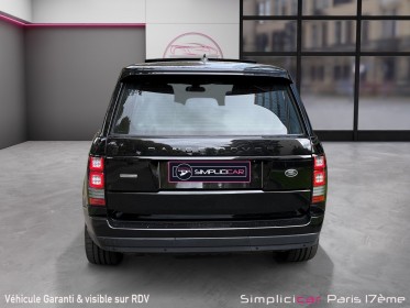 Land rover range rover mark v lwb v8 5.0l 510ch supercharged autobiography a - entretien complet land rover - caméra de......