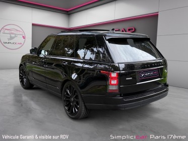 Land rover range rover mark v lwb v8 5.0l 510ch supercharged autobiography a - entretien complet land rover - caméra de......