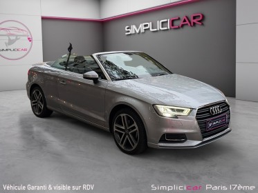 Audi a3 cabriolet 35 tfsi cod 150 s tronic 7 design luxe/ carplay / camÉra de recul /full entretien audi occasion paris...