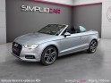 Audi a3 cabriolet 35 tfsi cod 150 s tronic 7 design luxe/ carplay / camÉra de recul /full entretien audi occasion paris...