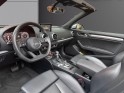 Audi a3 cabriolet 35 tfsi cod 150 s tronic 7 design luxe/ carplay / camÉra de recul /full entretien audi occasion paris...
