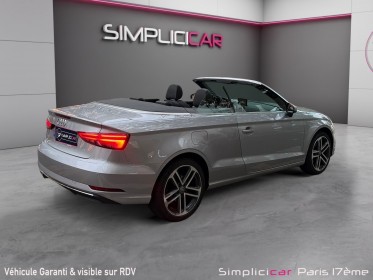 Audi a3 cabriolet 35 tfsi cod 150 s tronic 7 design luxe/ carplay / camÉra de recul /full entretien audi occasion paris...