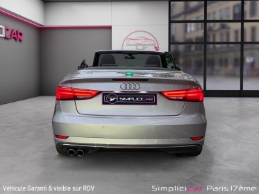 Audi a3 cabriolet 35 tfsi cod 150 s tronic 7 design luxe/ carplay / camÉra de recul /full entretien audi occasion paris...
