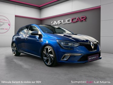 Renault megane iv berline tce 205 energy edc gt garantie 12 mois occasion simplicicar le mans simplicicar simplicibike france