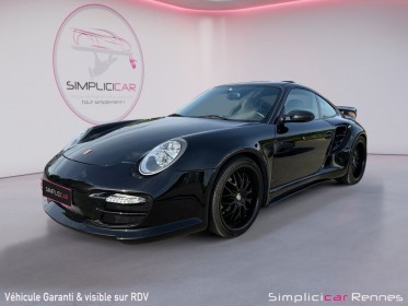 Porsche 911 turbo coupe 997 3.6i 911 turbo boite manuelle - pack espado  22 000euros  - céramique carrosserie facture...