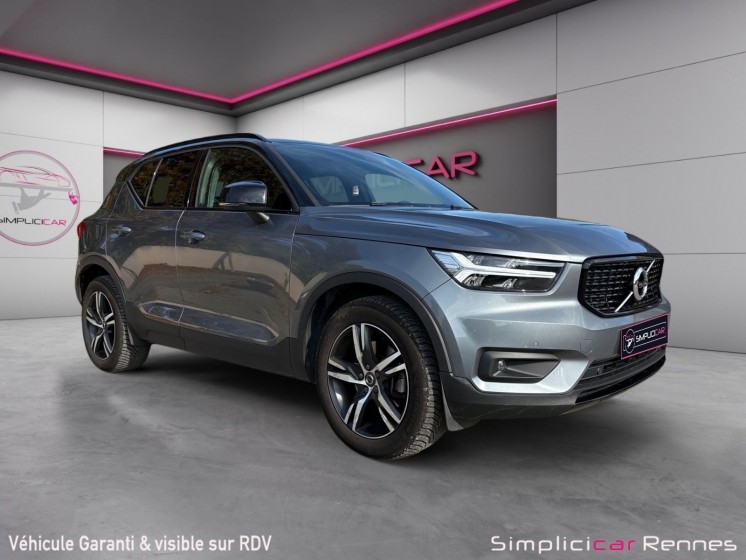 Volvo xc40 d4 awd adblue 190 ch geartronic 8 r-design occasion simplicicar rennes simplicicar simplicibike france