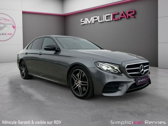 Mercedes classe e 350 d 9g-tronic sportline, carplay, climatisation automatique, caméra 360... occasion simplicicar rennes...