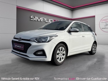 Hyundai i20 1.2 75 initia occasion simplicicar brive la gaillarde  simplicicar simplicibike france