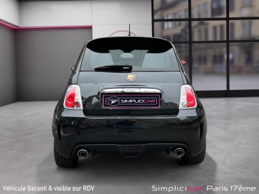 Fiat  abarth 500  1.4 t 135 ch/toit ouvrant occasion paris 17ème (75)(porte maillot) simplicicar simplicibike france