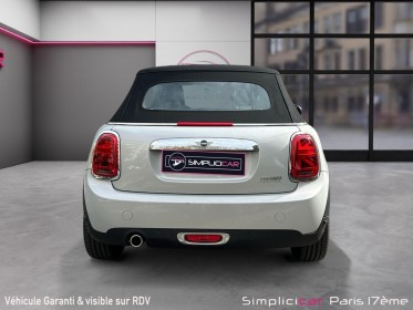 Mini cooper  136 ch garantie 12 mois/toit ouvrant/sièges chauffants occasion paris 17ème (75)(porte maillot) simplicicar...