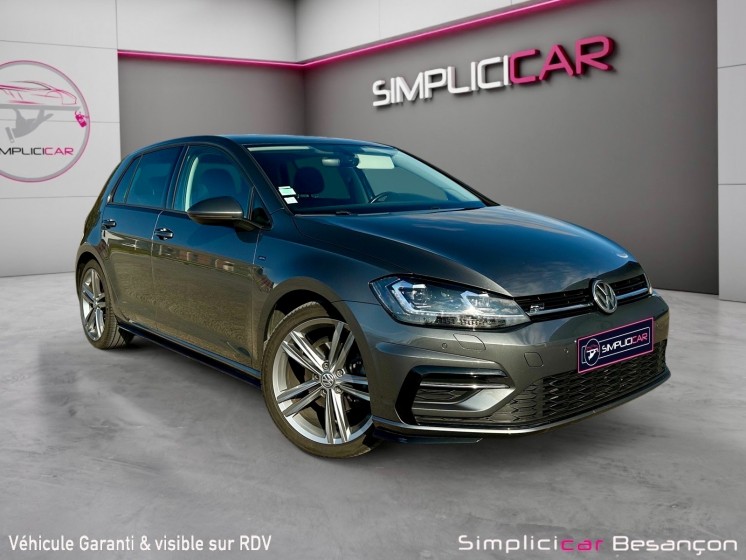 Volkswagen golf 2.0 tdi 150 bvm6 r line / attelage / virtual / angle mort/ camera occasion simplicicar besanÇon simplicicar...