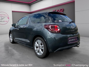 Citroen ds3 e-hdi 90 be chic etg6 boite auto-clim auto- aide au stationnement-gps occasion champigny-sur-marne (94)...