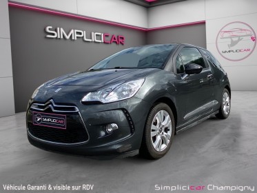 Citroen ds3 e-hdi 90 be chic etg6 boite auto-clim auto- aide au stationnement-gps occasion champigny-sur-marne (94)...