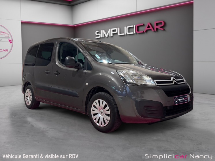 Citroen berlingo multispace bluehdi 100 bvm5 7places feel 1ère main garantie 12 mois occasion simplicicar nancy simplicicar...