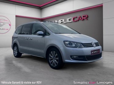 Volkswagen sharan 2.0 tdi 140 fap bluemotion technology carat dsg6 7 places occasion simplicicar limoges  simplicicar...