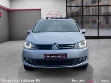 Volkswagen sharan 2.0 tdi 140 fap bluemotion technology carat dsg6 7 places occasion simplicicar limoges  simplicicar...