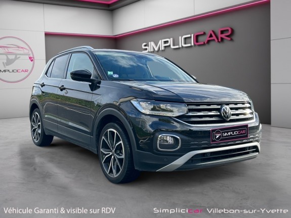 Volkswagen t-cross 1.0 tsi 110ch dsg7 carat camera de recul sieges chauffants garantie 12 mois occasion simplicicar...