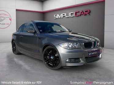 Bmw serie 1 coupe e82 lci 123d 204 ch sport design / toit ouvrant / sièges chauffants / garantie 12 mois occasion...