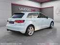 Audi a3 sportback 2.0 tdi 184 ambition luxe quattro s tronic 6 regul adaptatif camera recul cuir alcantara palettes...