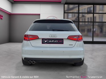 Audi a3 sportback 2.0 tdi 184 ambition luxe quattro s tronic 6 regul adaptatif camera recul cuir alcantara palettes...