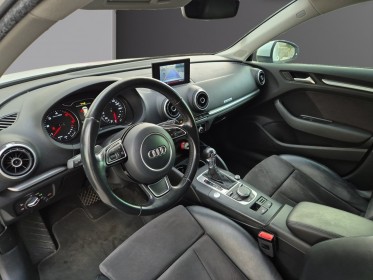 Audi a3 sportback 2.0 tdi 184 ambition luxe quattro s tronic 6 regul adaptatif camera recul cuir alcantara palettes...