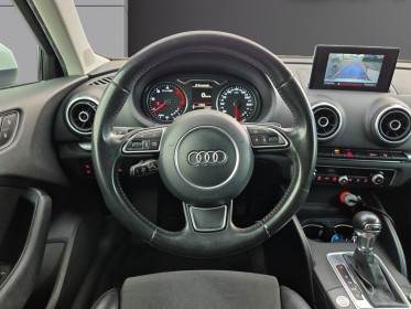 Audi a3 sportback 2.0 tdi 184 ambition luxe quattro s tronic 6 regul adaptatif camera recul cuir alcantara palettes...