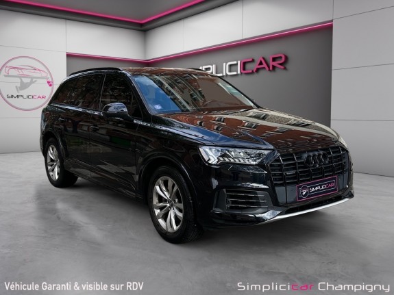 Audi q7 55 tfsi ambition luxe - carplay - sièges électriques - cuir - caméra 360 - 7 places occasion champigny-sur-marne...