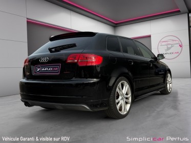 Audi s3 sportback 2.0 tfsi 265 quattro très bon état occasion simplicicar pertuis  simplicicar simplicibike france
