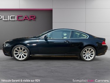 Bmw serie 6 e63 steptronic a 650ci entretien complet occasion cannes (06) simplicicar simplicibike france