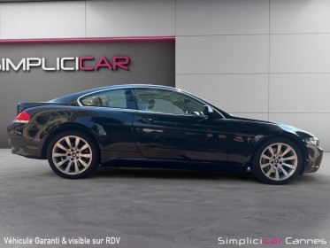 Bmw serie 6 e63 steptronic a 650ci entretien complet occasion cannes (06) simplicicar simplicibike france