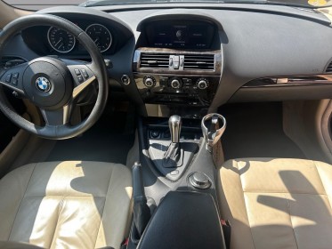 Bmw serie 6 e63 steptronic a 650ci entretien complet occasion cannes (06) simplicicar simplicibike france
