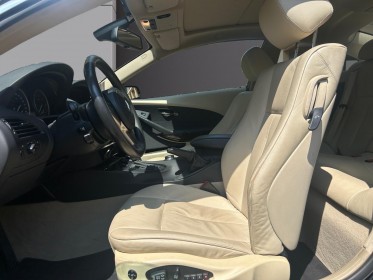 Bmw serie 6 e63 steptronic a 650ci entretien complet occasion cannes (06) simplicicar simplicibike france