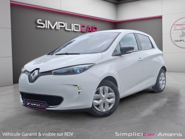 Renault zoe zen intégrale garantie pas de location de batterie occasion simplicicar amiens  simplicicar simplicibike france