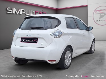Renault zoe zen intégrale garantie pas de location de batterie occasion simplicicar amiens  simplicicar simplicibike france
