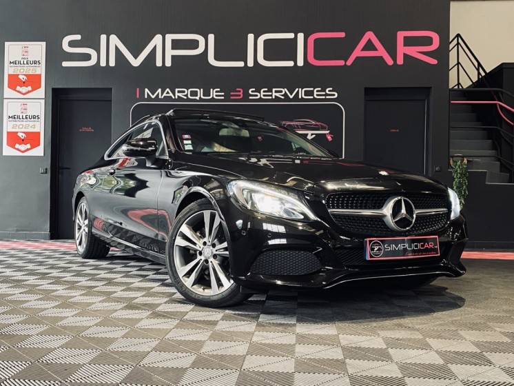 Mercedes classe c coupe 220 d 9g-tronic fascination  entretien mercedes  garantie 12 mois occasion  simplicicar aix les bains...