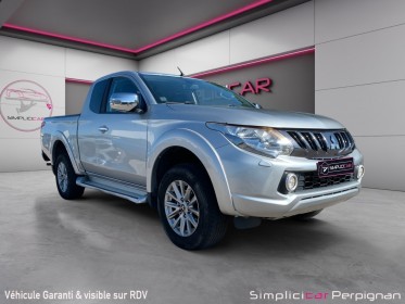 Mitsubishi l200 double cabine 2.4 di-d 181 ch intense connect carplay/clim/4x4 garantie 12 mois occasion simplicicar...