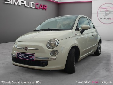 Fiat 500 1.2 8v 69 ch lounge garantie 12mois occasion simplicicar frejus  simplicicar simplicibike france